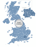 Screenshot of Postcode Map of UK 3.6