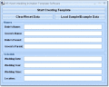 Screenshot of MS Word Wedding Invitation Template Software 7.0