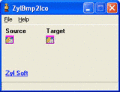 Screenshot of ZylBmp2Ico 2.0