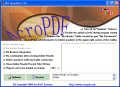 Screenshot of PDF SpeedUp 2.01
