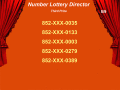 Screenshot of Number Lottery Director 5.8.5