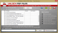 Screenshot of PDF Unlocker 1.0