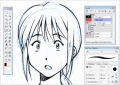 Screenshot of Manga Studio EX Mac 4.0