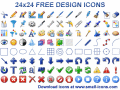 Screenshot of 32x32 Free Design Icons 2010.1