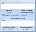 Screenshot of Crawl Multiple Sites Looking For Links Software 7.0