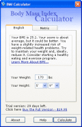 Узнайте ваш индекс массы тела.
