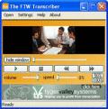 Screenshot of The FTW Transcriber 1.0