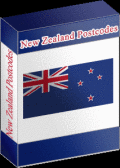 New Zealand Postcodes with geographical data