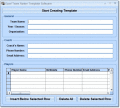 Screenshot of Excel Team Roster Software 7.0