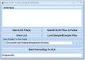 Screenshot of Excel XLSX To XLS Converter Software 7.0