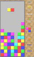 Well balanced tetris-style game.