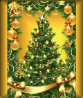 Christmas Tree and Card Animated