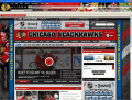 Screenshot of NHL Chicago Blackhawks Hockey Firefox Theme 1.1.2