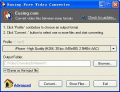 Screenshot of Eusing Free Video Converter 1.2