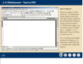 Screenshot of 123FileConvert word to PDF converter 3.0
