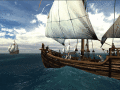 Screenshot of Voyage of Columbus 3D Screensaver 1.2