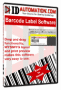 Screenshot of Free Barcode Label Design Application 2009