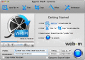 Screenshot of Bigasoft WebM Converter for Mac 2.2.4.3911