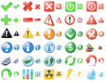 Large Button Icons for a modern application